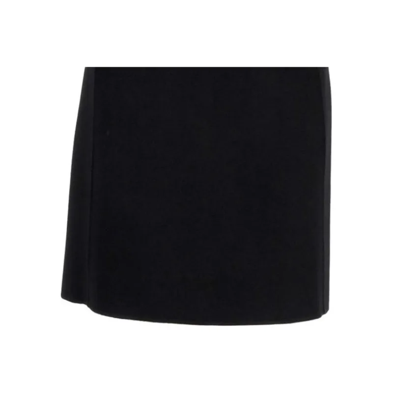 MaxMara Fitted Virgin Wool Miniskirt-2