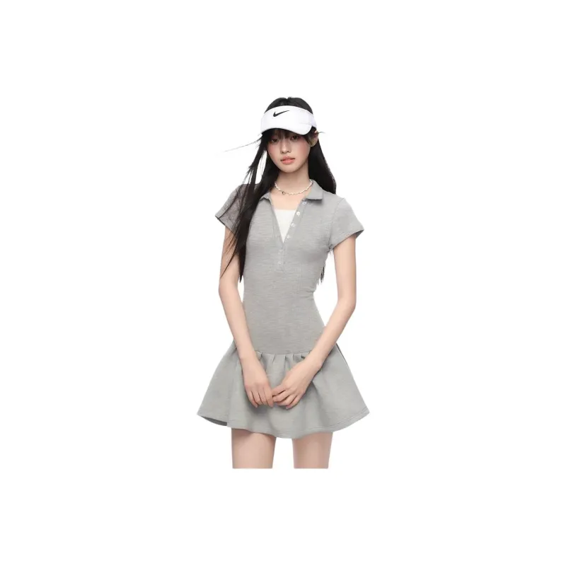KING PRINCE Short Sleeved Dress Women's-0