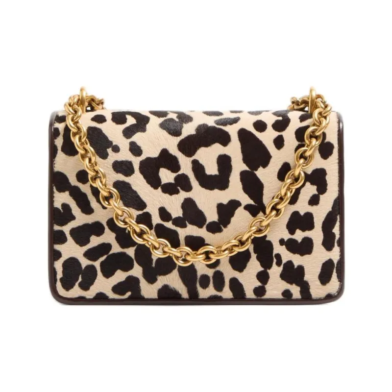 Valentino Calfskin Crossbody Bag, Shoulder Bag Trumpets Women's Brown-1