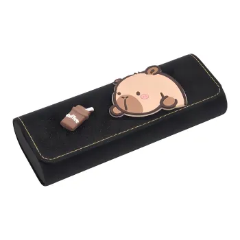 ALOENEY PU Eyeglass Pouch Unisex Multicolor