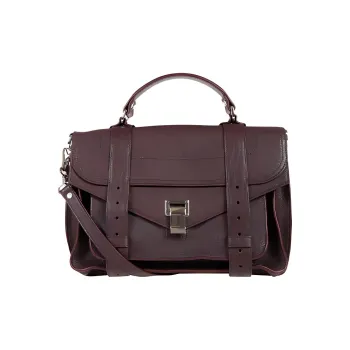 PROENZA SCHOULER Lambskin Shoulder Bag Crossbody Bag Handbag Women's Burgundy