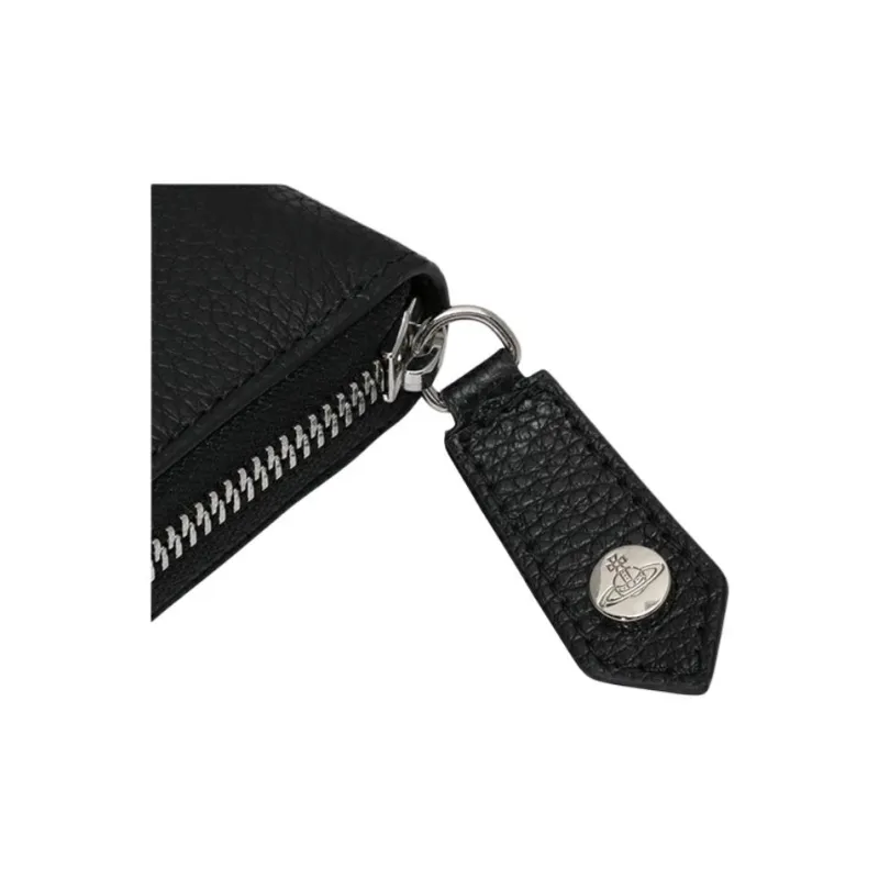 Vivienne Westwood Leather Wallet Women's Black-6