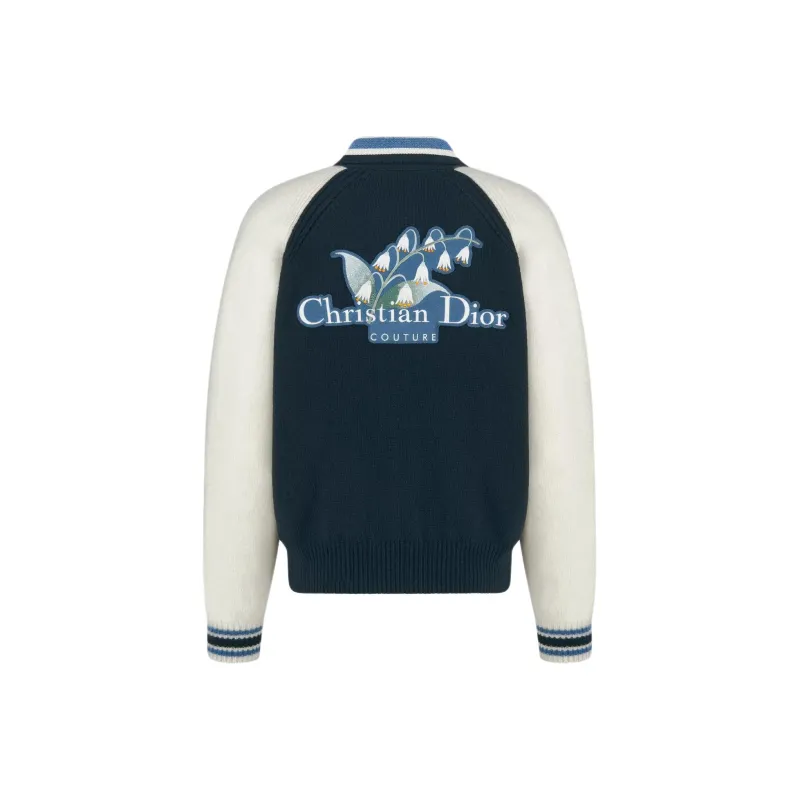 DIOR FW25 Sweater Men's Blue White-1