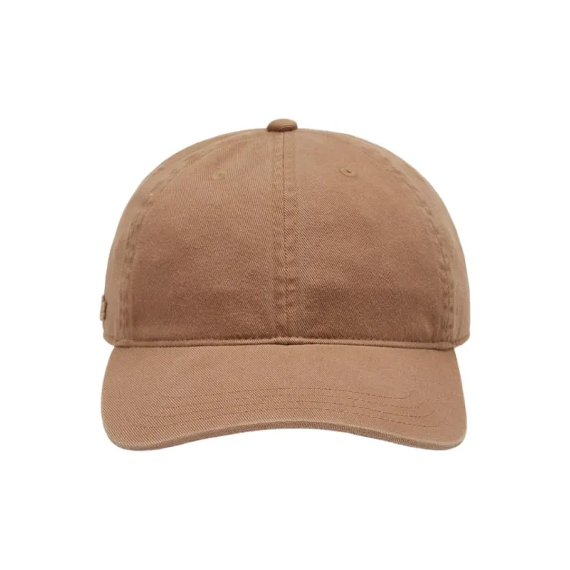 LACOSTE Cotton Baseball Caps Unisex Blue/Brown-3