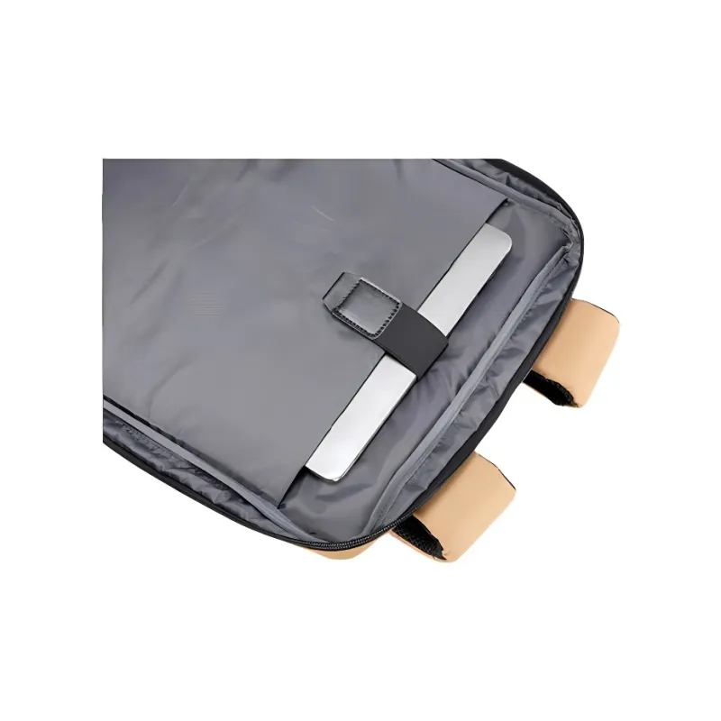 KINGSONS Polyester Backpack Unisex Khaki-4