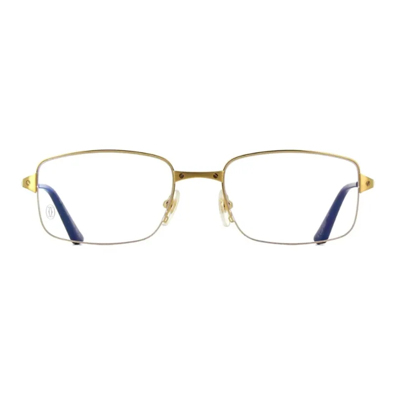 Cartier Rectangle Frame Glasses-1