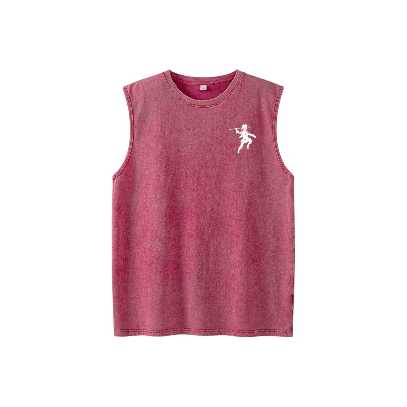 FOREST LIBRARY Tank Tops Unisex-5