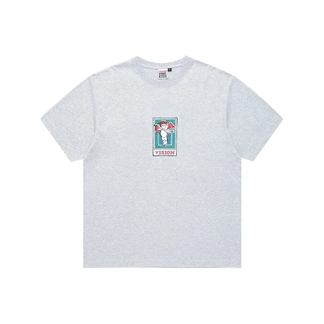 Vision Street Wear T Shirt Unisex Gray-0
