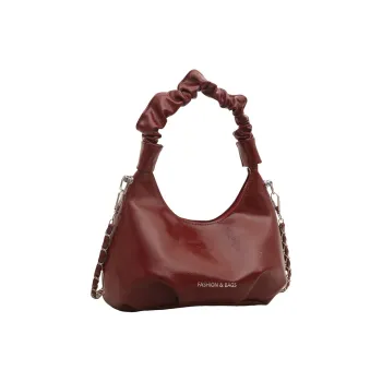 TOUTSEUL YOLO PU Handbag Women's Black/White/Silver/Red