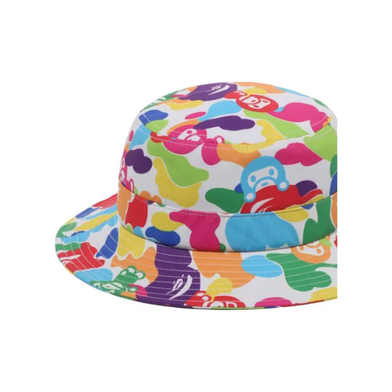 A BATHING APE Polyester Bucket Hats Kids' Multicolor-1