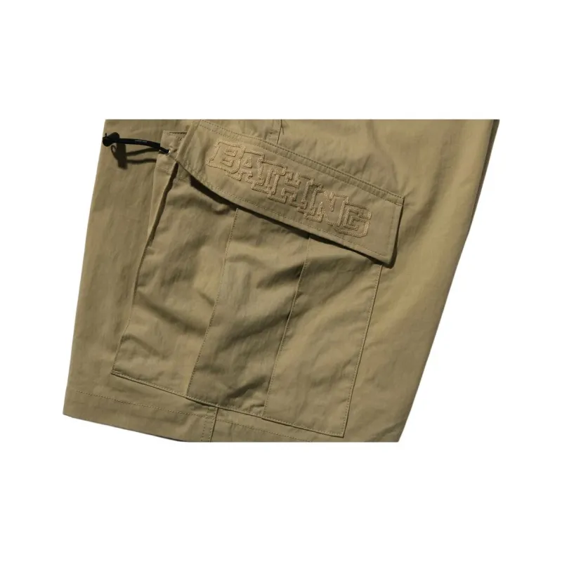 Bape Wide Cargo Shorts-2