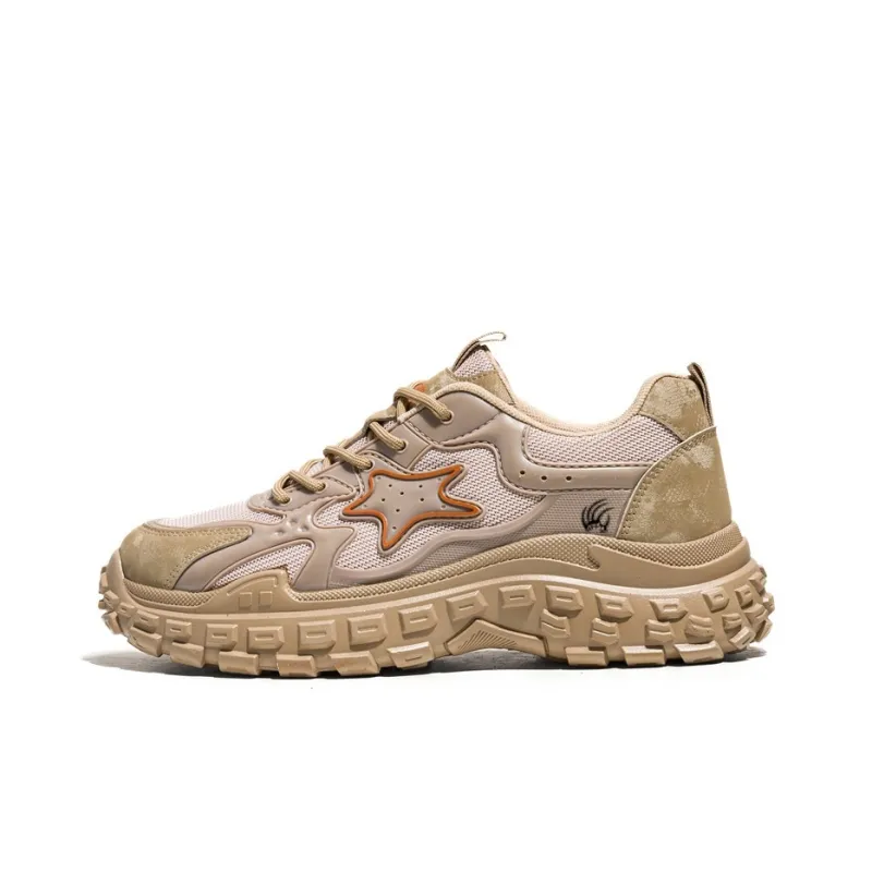 Animal Claws Anti Slip And Wear Resistant Height Increasing Low Top Chunky Sneakers Men's-3