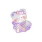 Light-Up Kids' Handcrafted DIY Hair Clip (Purple)