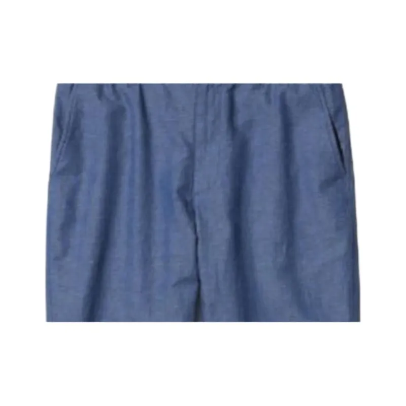 UNIQLO Casual Pants Unisex Lake Blue-3