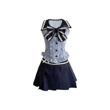 Udon House Two Piece Skirt Sets Women's