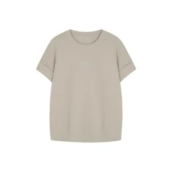 IHIMI T Shirts Women's Pea Gray Green