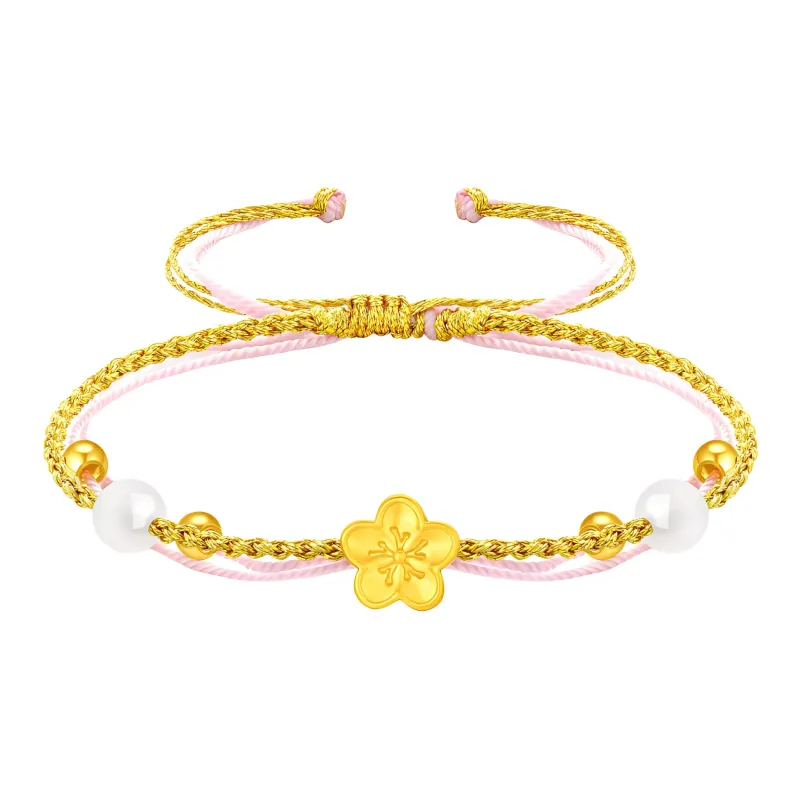 Lao Feng Xiang 925 Sterling Silver Bracelets Women's-0