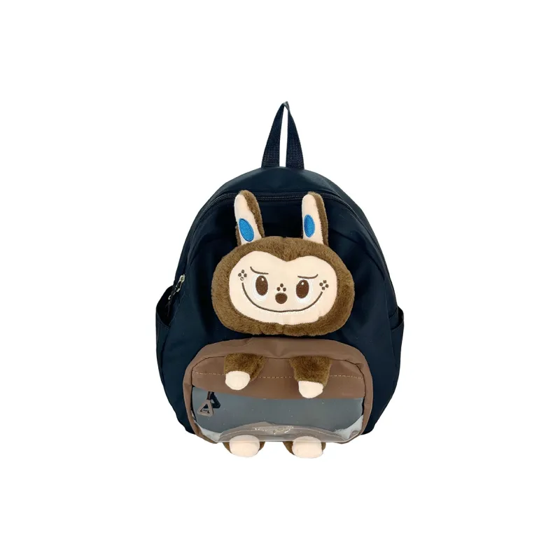 Kewuku Oxford Backpack Regular Unisex White/Black/Pink/Khaki-10