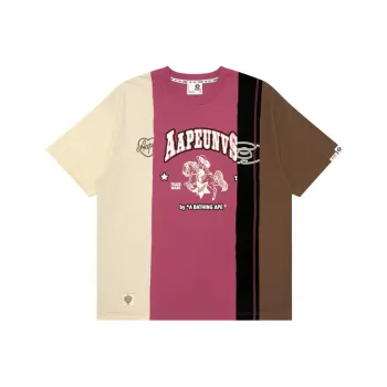 Aape Colour block T shirt