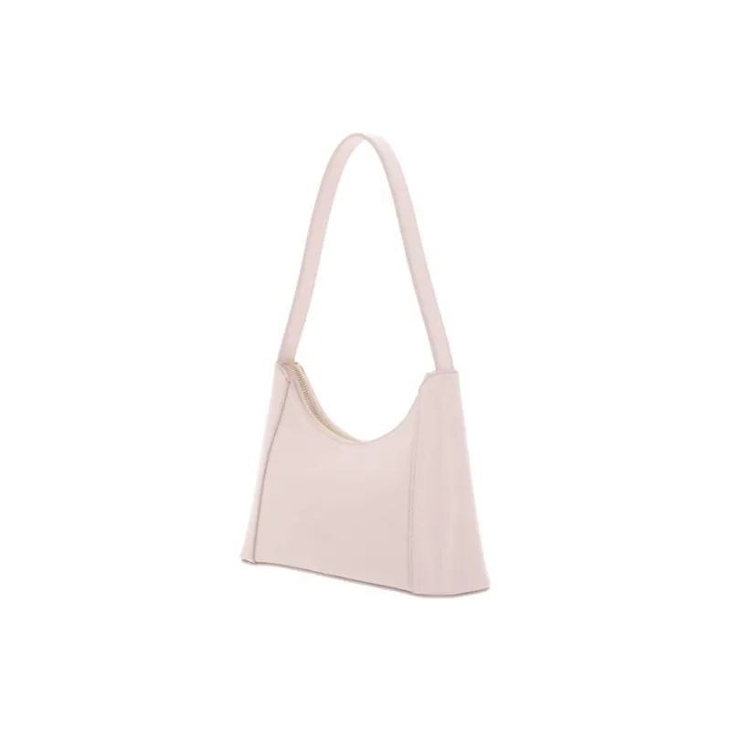 Furla Diamante Leather Shoulder Bag Mini Women's Pink-2