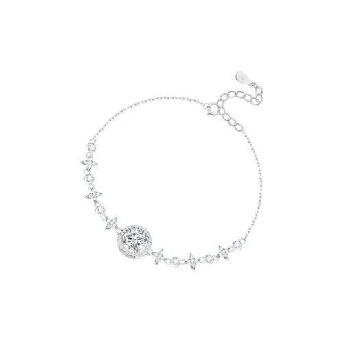 Children's Drawings S925 Silver Bracelets Women's