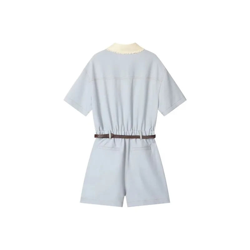 ABCMININ Jumpsuits Women's Blue-1
