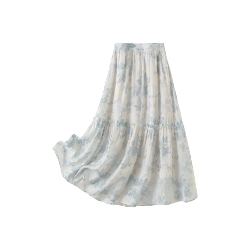 IHIMI Casual Long Skirt Women's-0