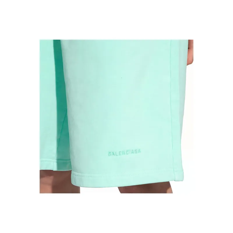 Balenciaga FW22 Casual Shorts Women's Mint Green-4