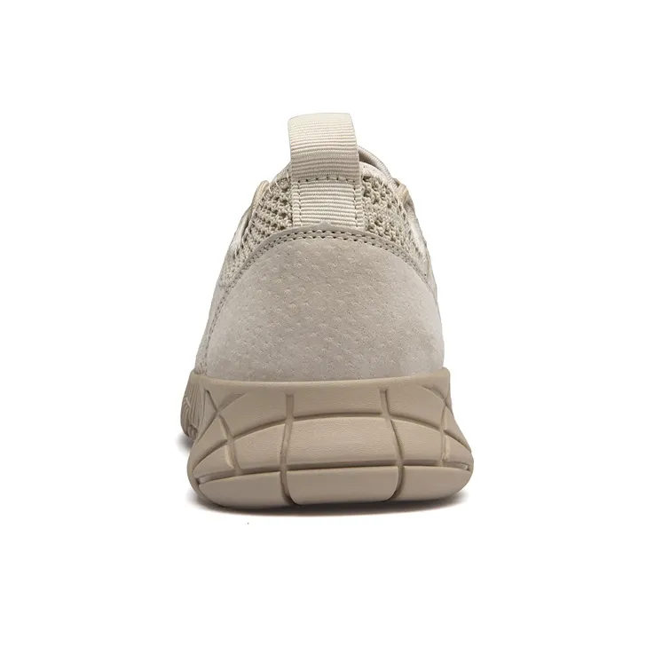 British Knights Breathable, Slip Resistant, And Abrasion Resistant Low Top Casual Shoes Men's Khaki-4