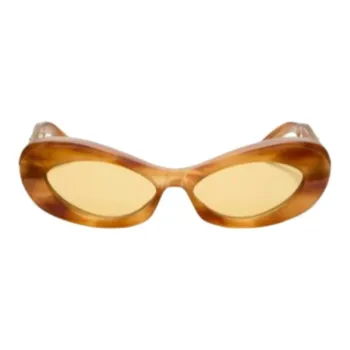 Valentino Acetate Cat Eye Sunglasses Women's Brown