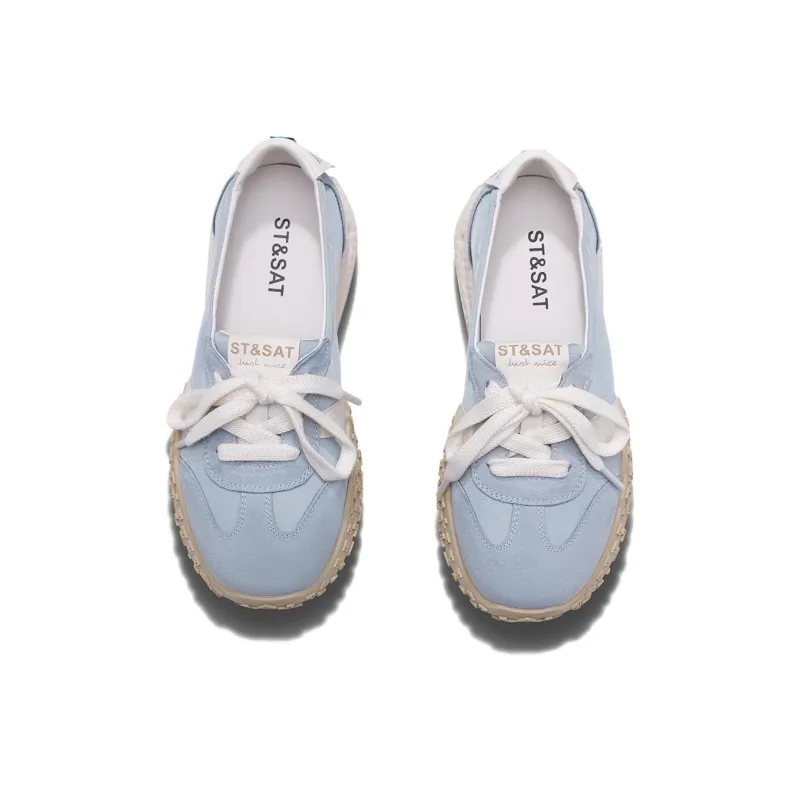 ST&SAT Cushioning, Wear Resistant Low Top Casual Shoes Women's-14