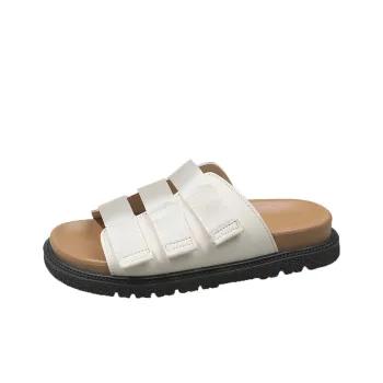Puppytown Rubber Sole Slip Resistant Abrasion Resistant Slide Slippers Women's