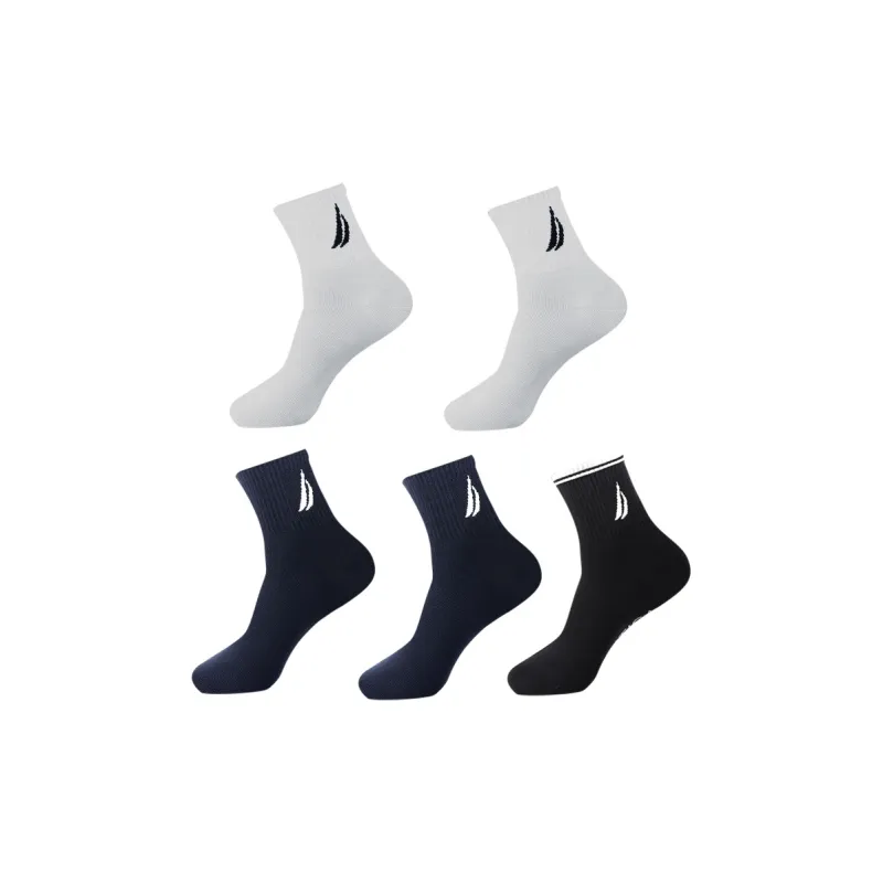 NAUTICA UNDERWEAR Mid Calf Socks Men's 5 Pack-14