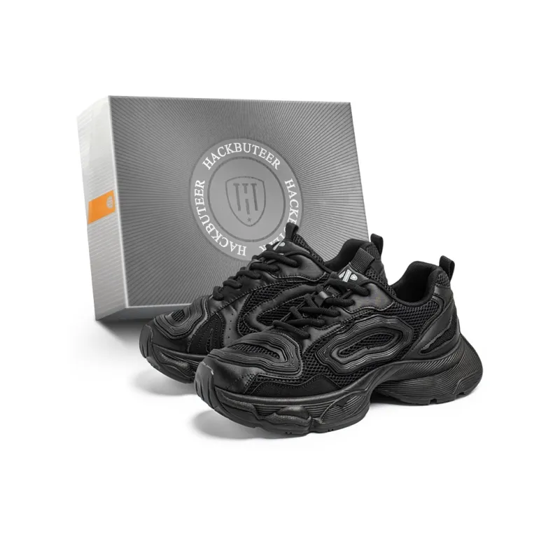HACKBUTEER Low Top Chunky Sneakers Men's Box Included-8