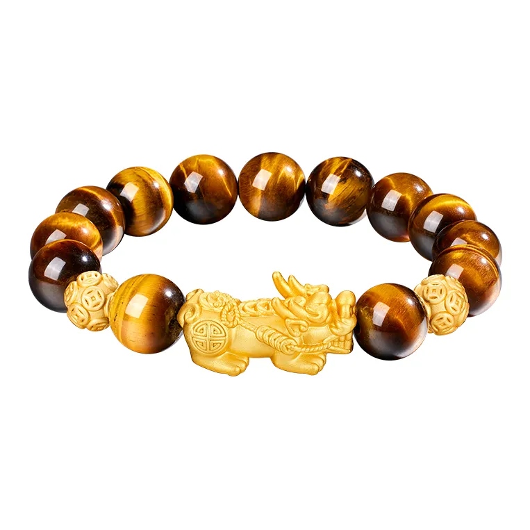 ZSY Tiger's Eye Stone Jade Bracelets Men's-0