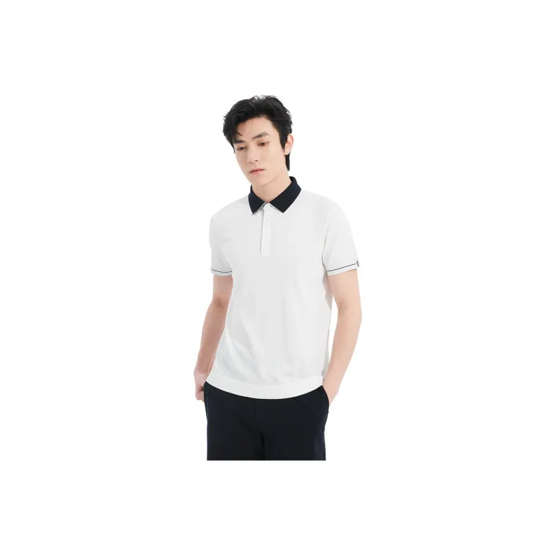 LESS IS MORE Polo Shirts Men White 25XTX5261S-0