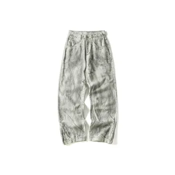 SNOW FLYING Jeans Unisex White