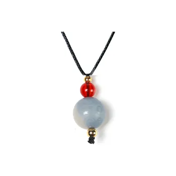 WUDE White Jade Bodhi Necklaces Unisex
