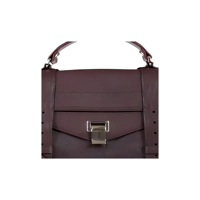 PROENZA SCHOULER Lambskin Shoulder Bag Crossbody Bag Handbag Women's Burgundy-3