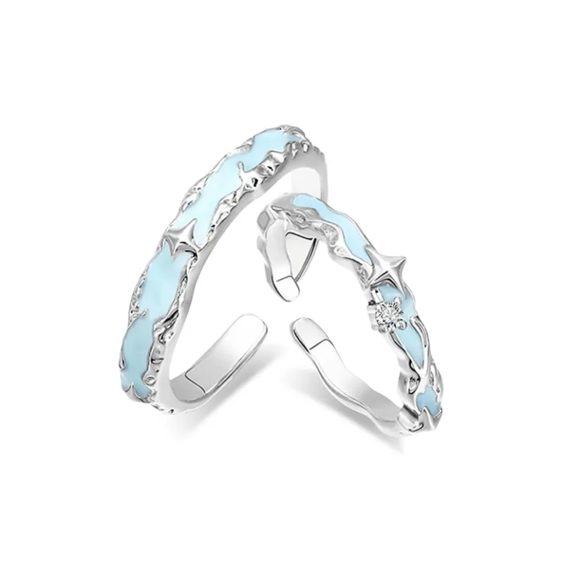 UZIID 999 Fine Silver Rings Unisex-0