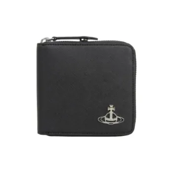 Vivienne Westwood Leather Wallet Men's Black