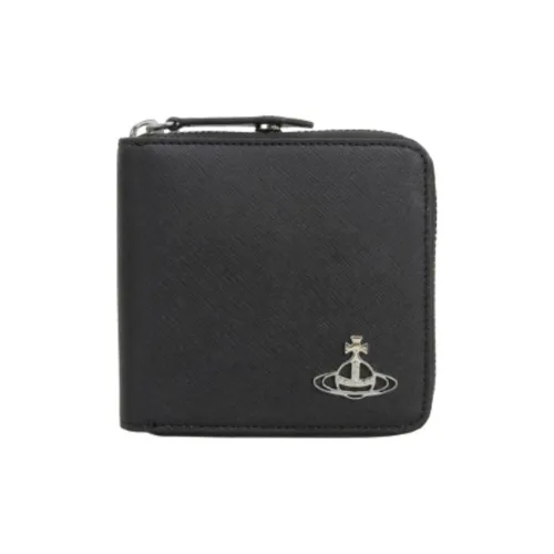 Vivienne Westwood Leather Wallet Men's Black