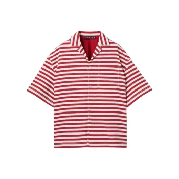 GUCCI Lido FW25 Pre Fall Collection Shirt Men's Red