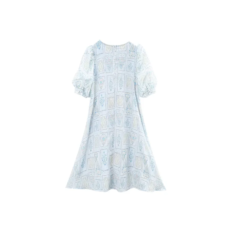 A Paradise For Awakening Short Sleeved Dress Women's-1