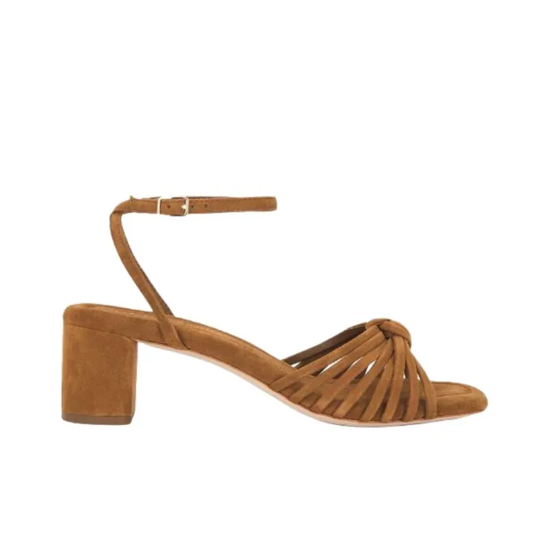 Loeffler Randall Olivia One Strap Sandals 5cm Women's Brown-1