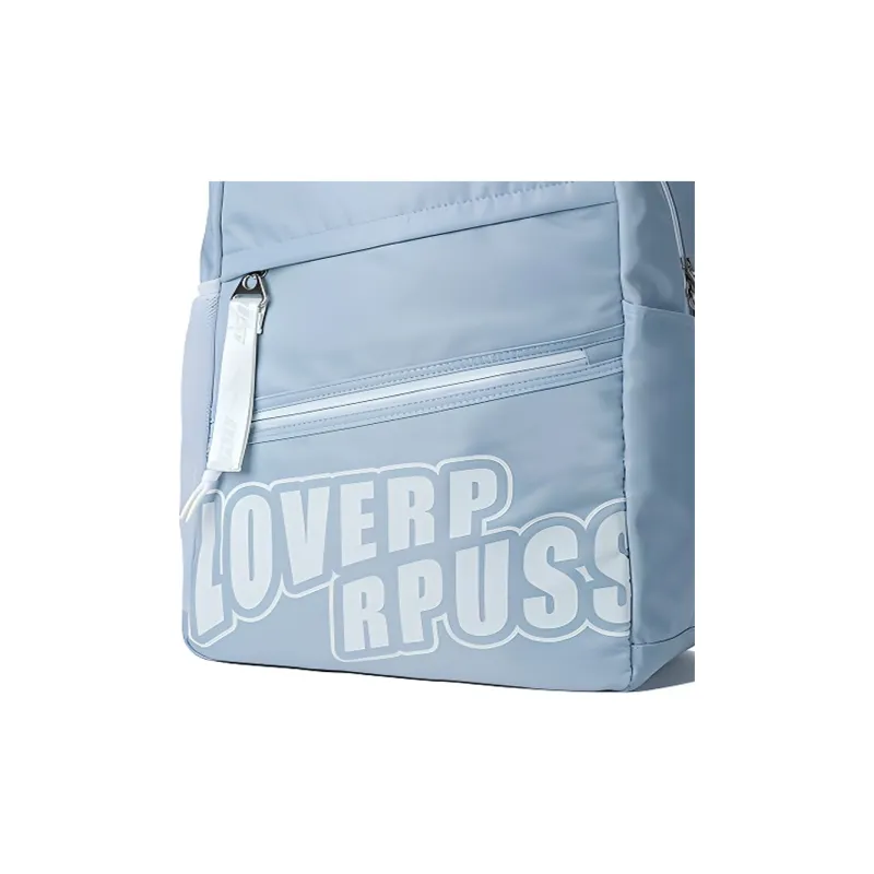 NOT ME Fabric Backpack Unisex Sea Salt Blue-3