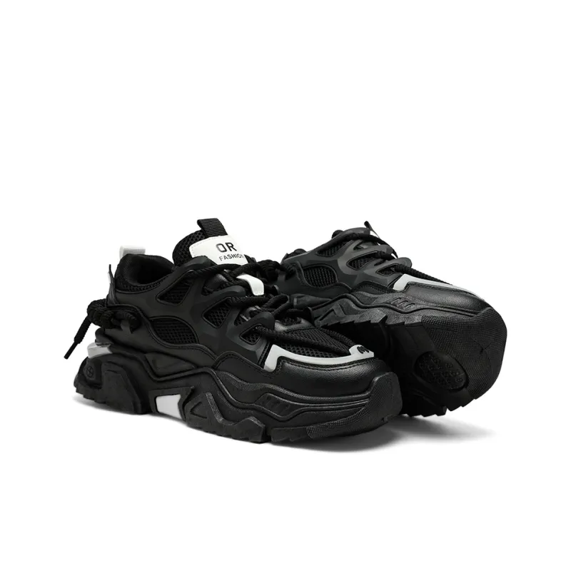 HACKBUTEER Low Top Chunky Sneakers Men's Box Included-20
