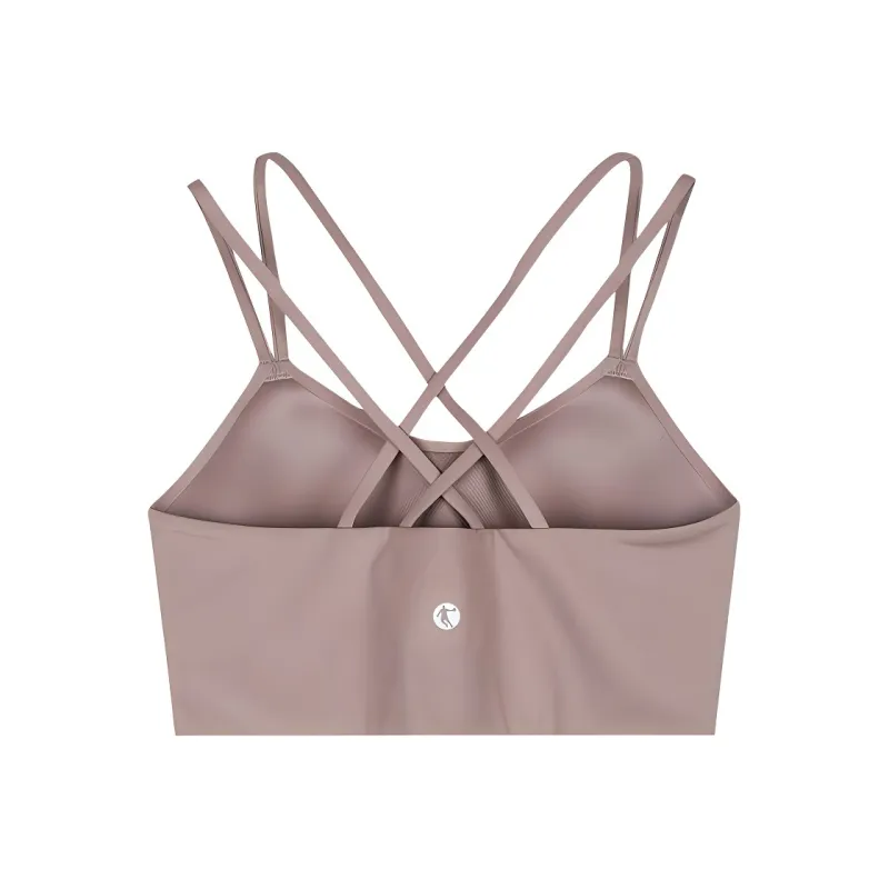QIAODAN Sport Vests Women's Lotus Gray Pink-1