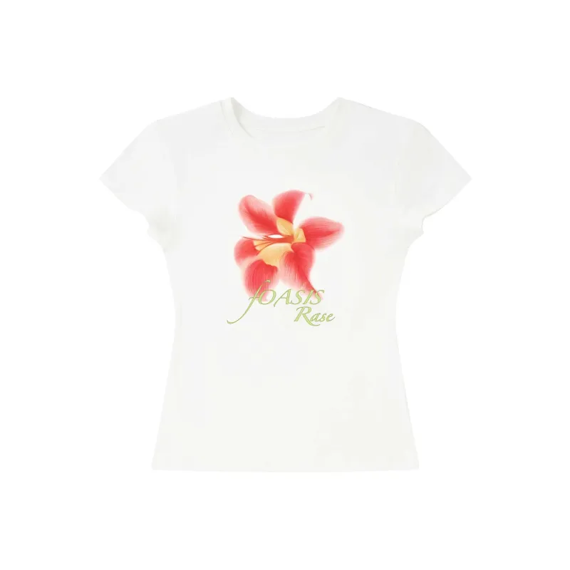 FOASIS T Shirts Women's White-0