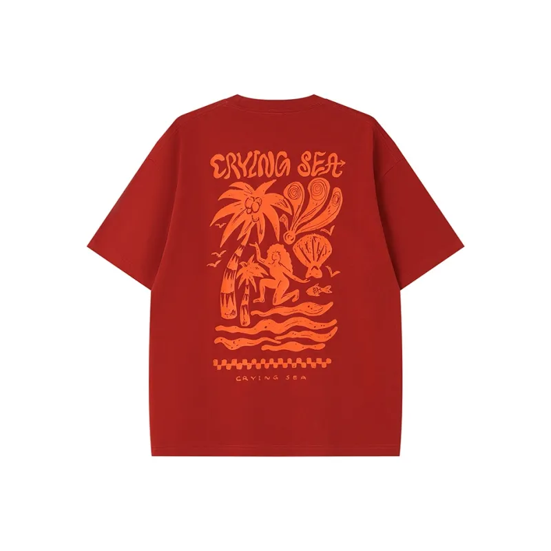 Crying Center T Shirts Unisex-4